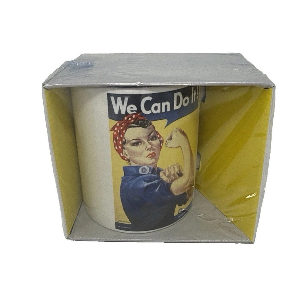 Rosie The Riveter We Can Do It! Mug 11 oz Ceramic Mug New